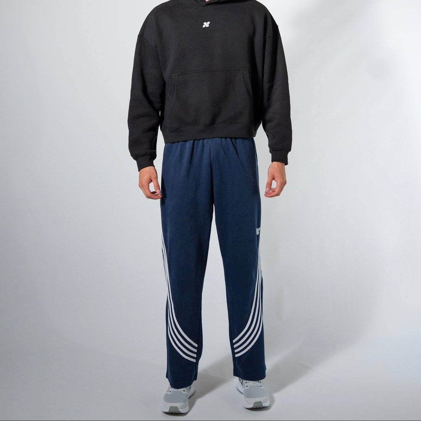 Striped Baggy Sweatpants