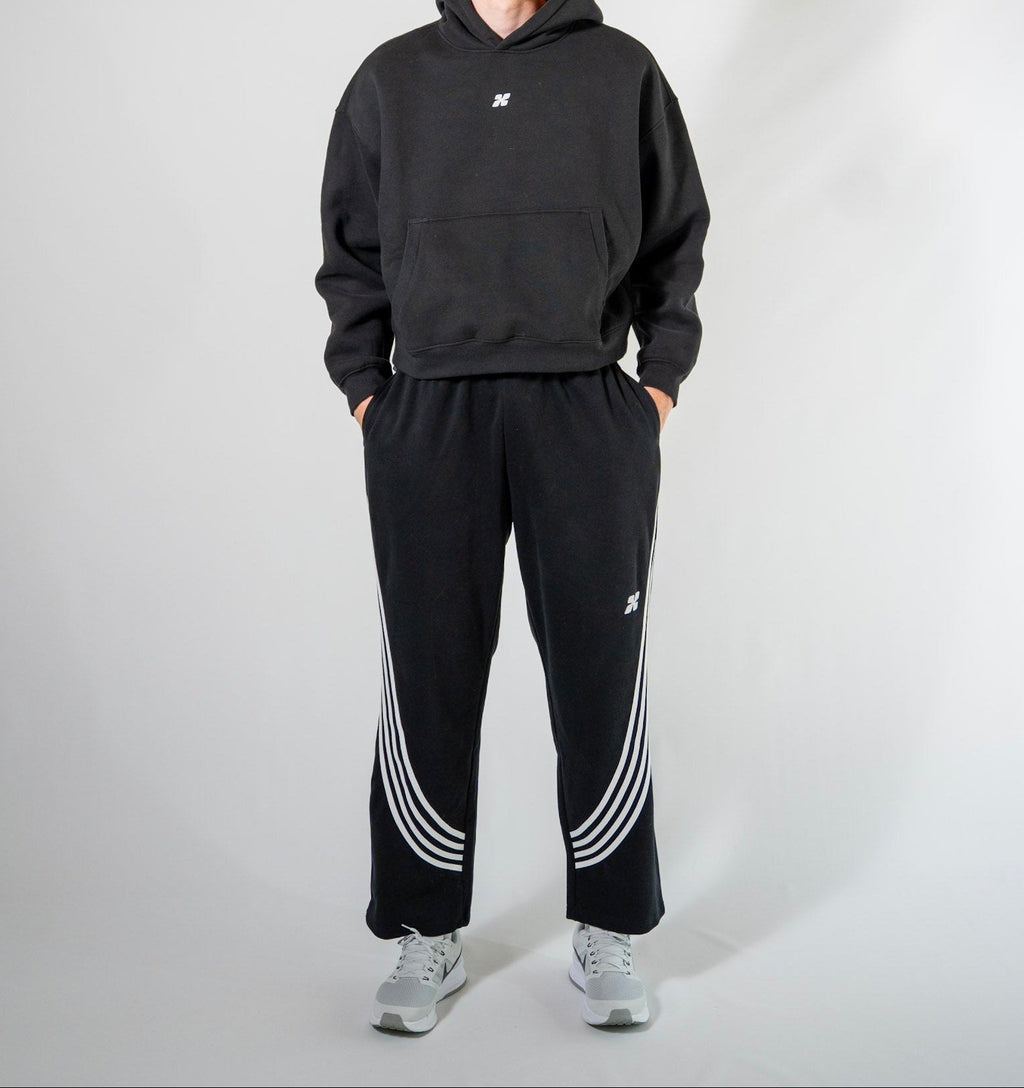 Striped Baggy Sweatpants