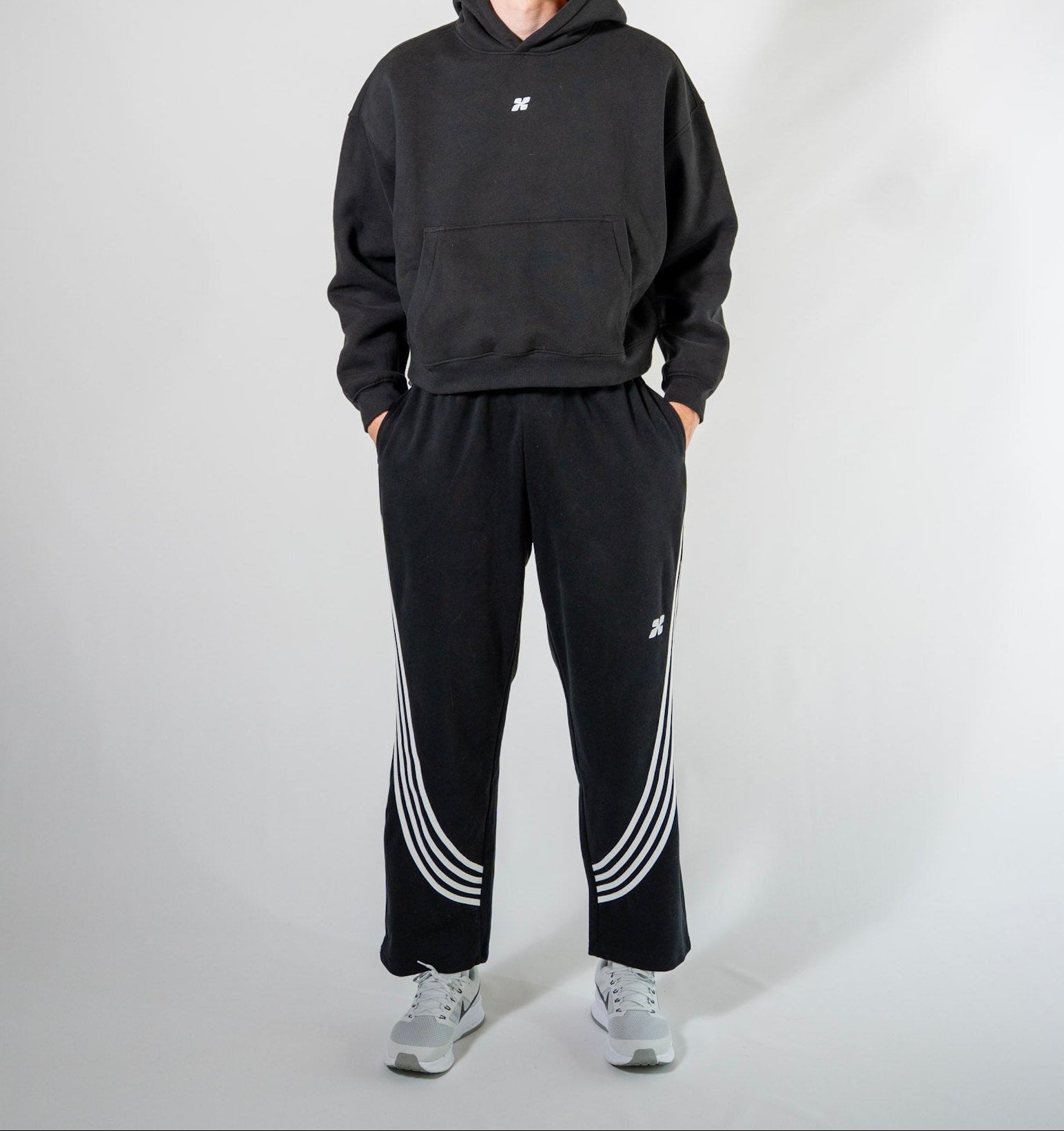 Striped Baggy Sweatpants